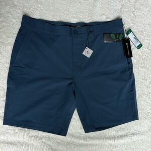 NWT Travis Mathew Dark Blue Flat Front 8” Shorts 💙